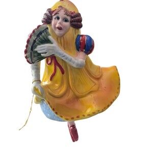 Vanmark Belle of the Ball Christmas Tree Ornament Lazy Wizard Blue Sky Charmers